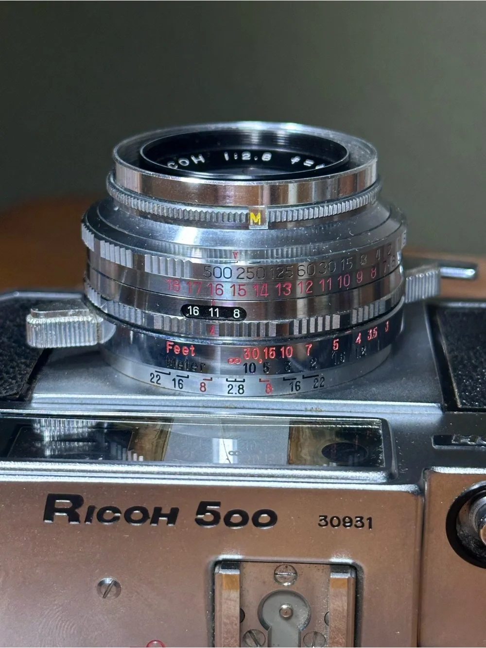 Ricoh 500 35mm Rangefinder Camera
